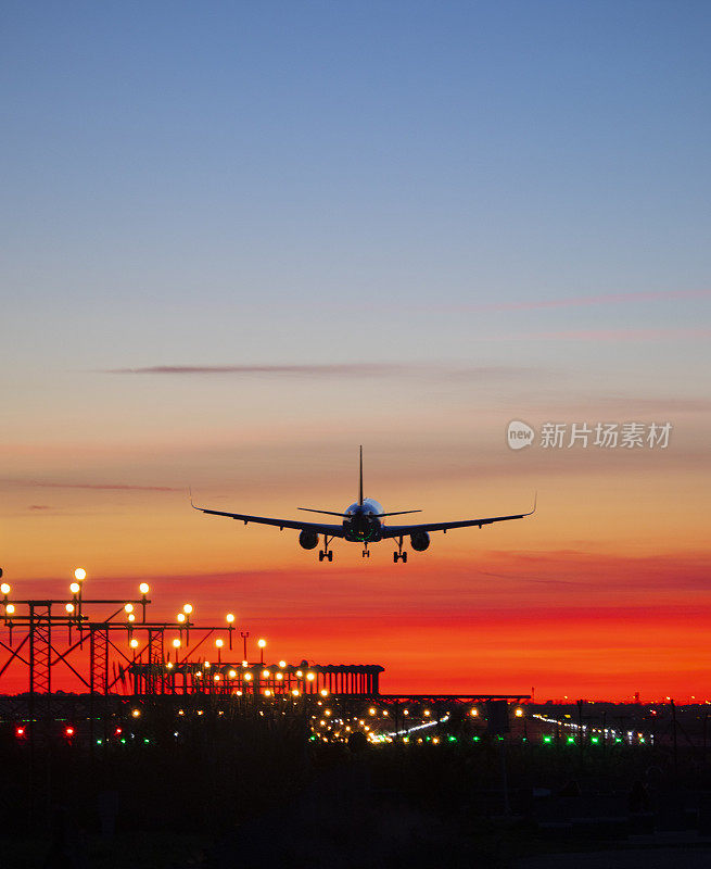 El Prat aeroport Pau Casals日落